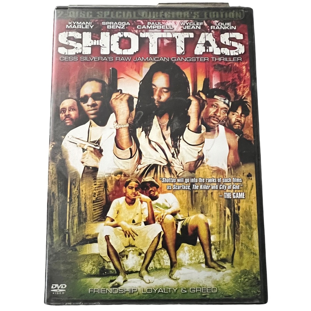 Shottas Special Directors Edition 2-Disc DVD‎ Jamaican Gangster Thriller Sony